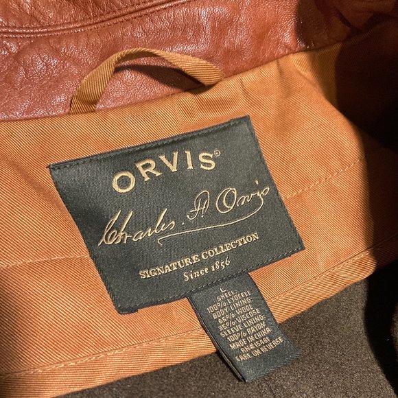 Orvis Signature Collection Brown Trench Coat - Picture 3 of 15